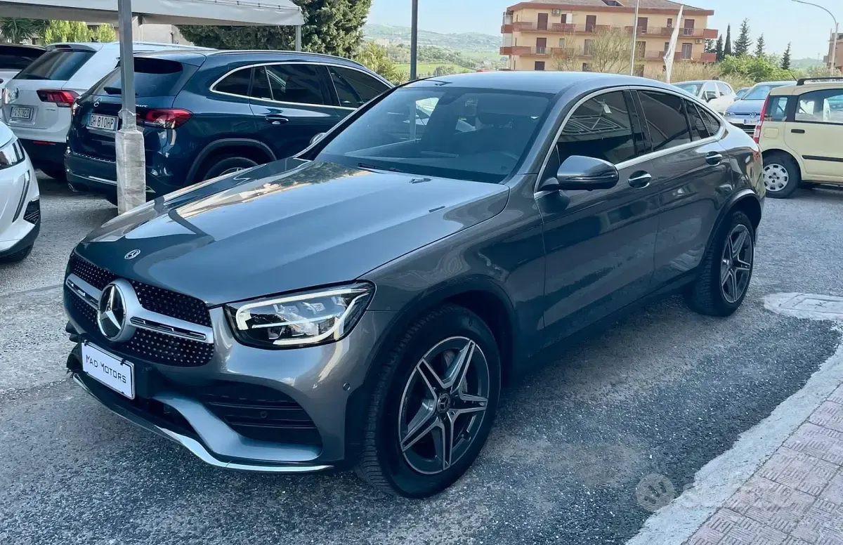 Usata Mercedes GLC220 Premium 194 CV (142 kW) 2022 Grigio Coupé