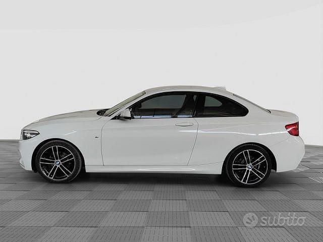 Usata BMW 218 M Sport 150 CV (110 kW) 2019 Bianco Coupé