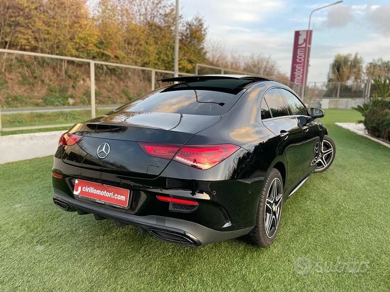 Usata Mercedes CLA220 Premium 190 CV (139 kW) 2021 Nero Berlina