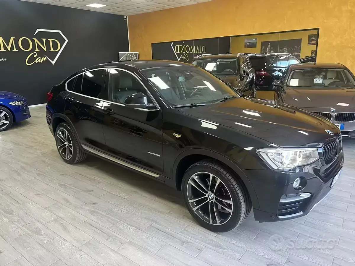 Usata BMW X4 xLine 190 CV (139 kW) 2016 Nero SUV