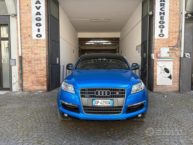 Usata Audi Q7 S-Line 340 CV (250 kW) 2009 Blu SUV