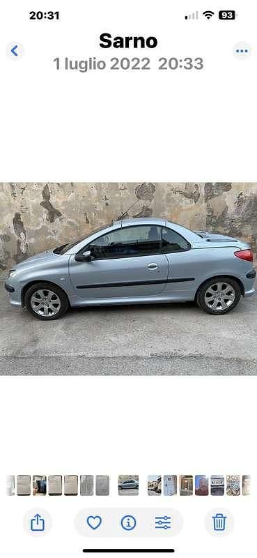 Usata Peugeot 206 CC 109 CV (80 kW) 2003 Cabrio