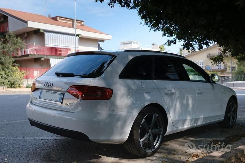 Usata Audi A4 143 CV (105 kW) 2008 Bianco Berlina