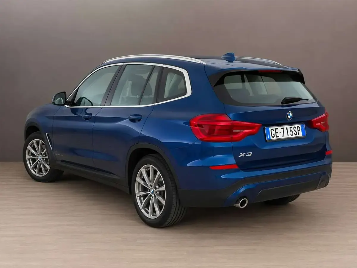 Usata BMW X3 Advantage 190 CV (139 kW) 2021 Blu/azzurro SUV