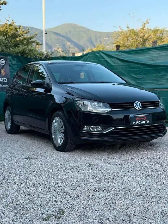 Usata VW Polo Comfortline 75 CV (55 kW) 2016 Nero Berlina