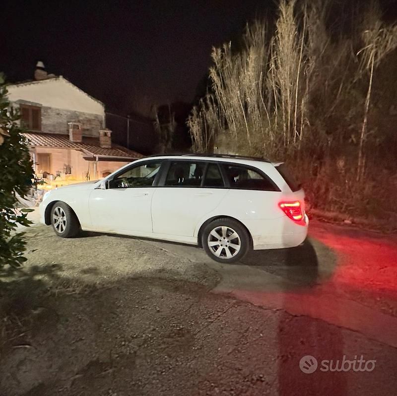 Usata Mercedes C250 204 CV (150 kW) 2013 Bianco Station wagon