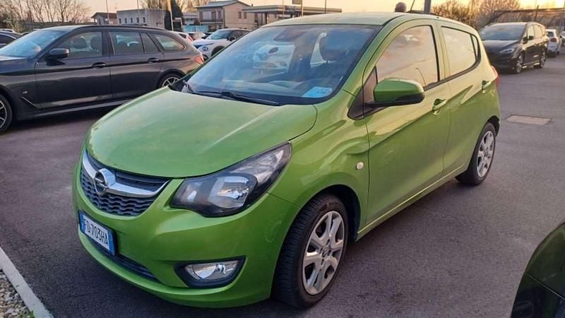 Usata Opel Karl 75 CV (55 kW) 2016 Verde Utilitaria