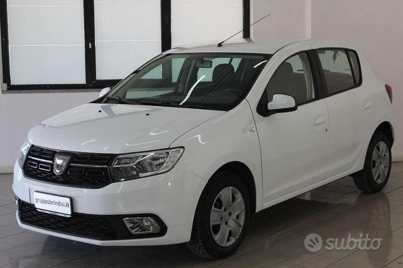 Usata Dacia Sandero Ambiance 90 CV (66 kW) 2018 Bianco Utilitaria