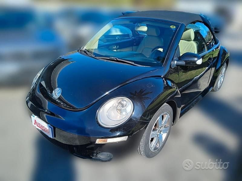 Usata VW Beetle Cabriolet 105 CV (77 kW) 2006 Nero Cabrio