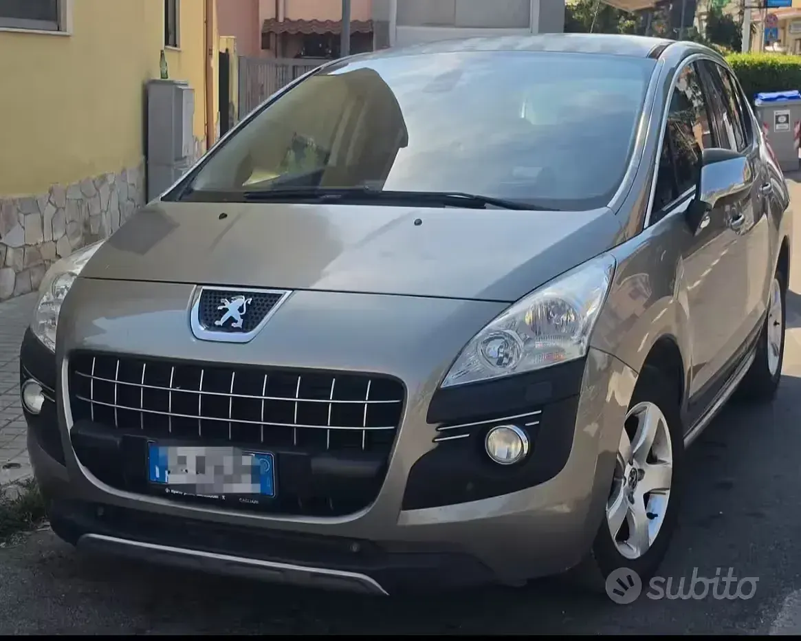 Usata Peugeot 3008 109 CV (80 kW) 2010 Grigio Station wagon