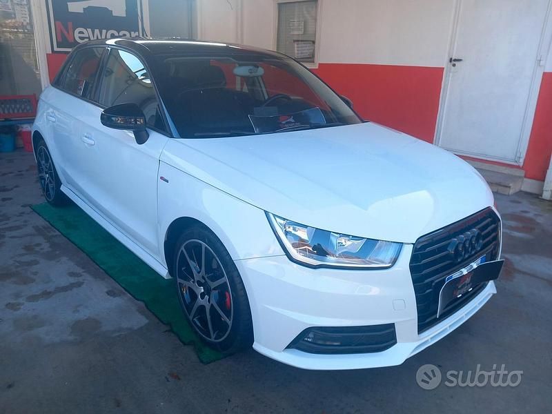 Usata Audi A1 S-Line 90 CV (66 kW) 2018 Bianco Berlina