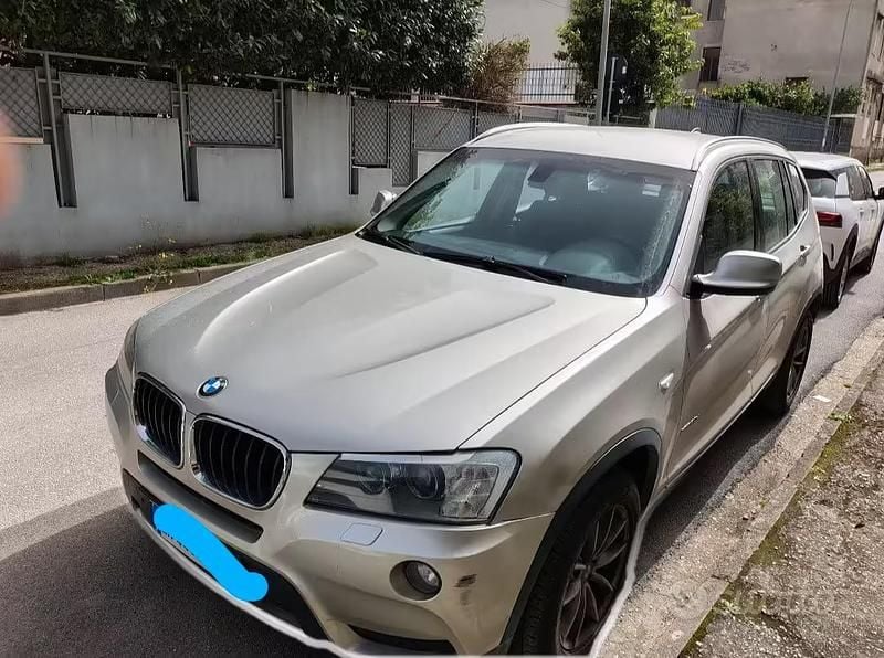 Usata BMW X3 184 CV (135 kW) 2012 Grigio SUV