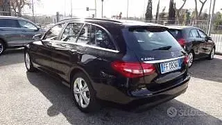 Usata Mercedes C220 Exclusive 170 CV (125 kW) 2016 Nero Station wagon