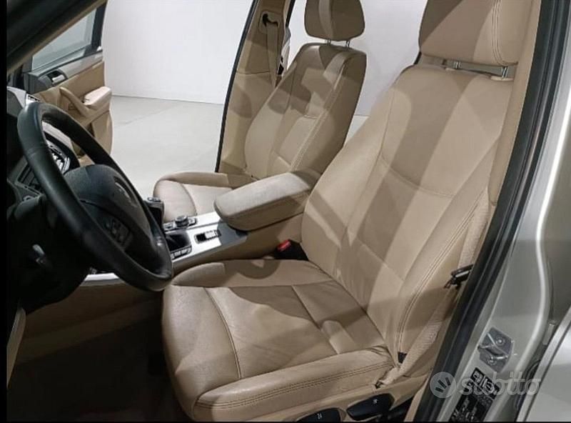 Usata BMW X3 Sport Line 184 CV (135 kW) 2014 Giallo SUV