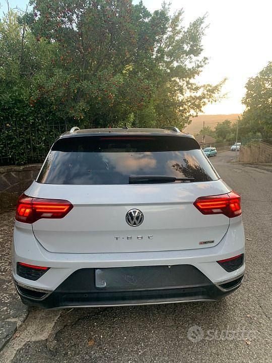 Usata VW T-Roc Edition 190 CV (139 kW) 2018 Bianco SUV