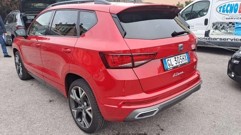 Usata Seat Ateca FR 150 CV (110 kW) 2022 Rosso SUV