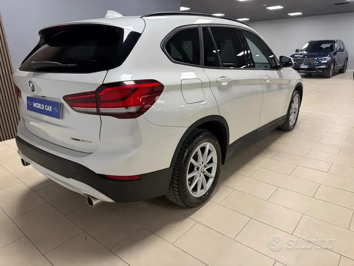 Usata BMW X1 Advantage 190 CV (139 kW) 2020 Bianco SUV