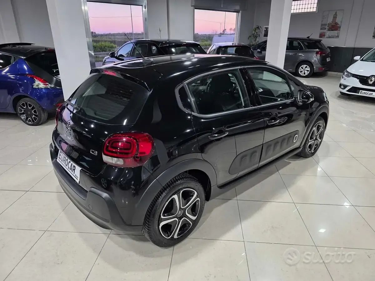 Usata Citroën C3 Feel 102 CV (75 kW) 2018 Nero Utilitaria