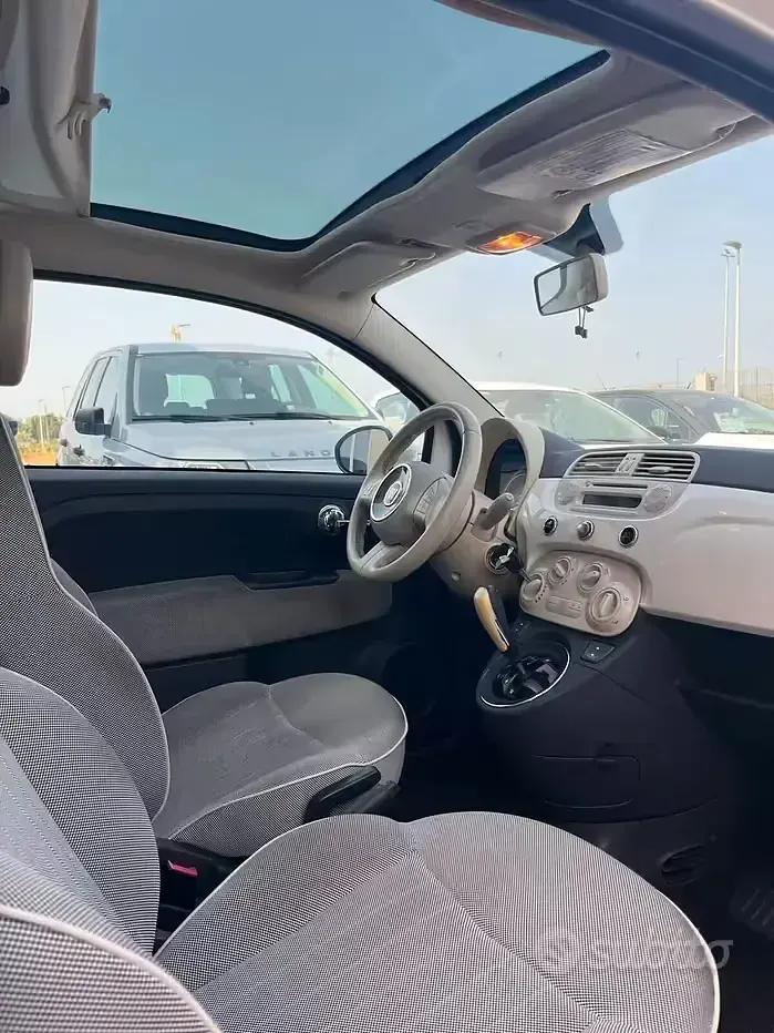 Usata Fiat 500 Lounge 69 CV (50 kW) 2013 Bianco Berlina