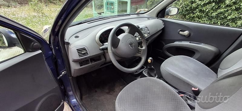 Usata Nissan Micra Acenta 80 CV (58 kW) 2003 Blu Utilitaria