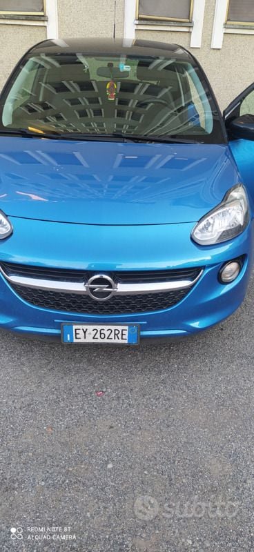 Usata Opel Adam 100 CV (73 kW) 2015 Blu Utilitaria