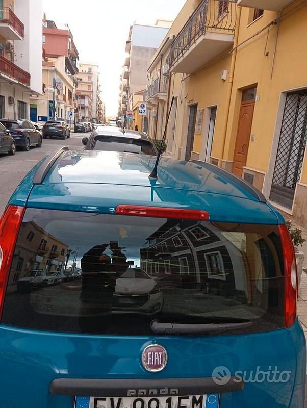 Usata Fiat Panda 75 CV (55 kW) 2014 Blu Utilitaria