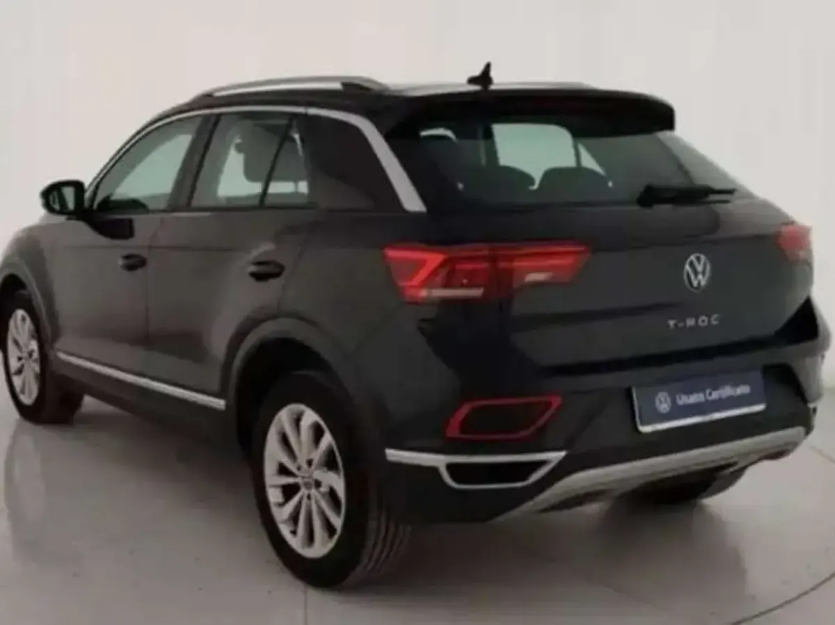 Usata VW T-Roc Style 110 CV (80 kW) 2022 Nero met SUV