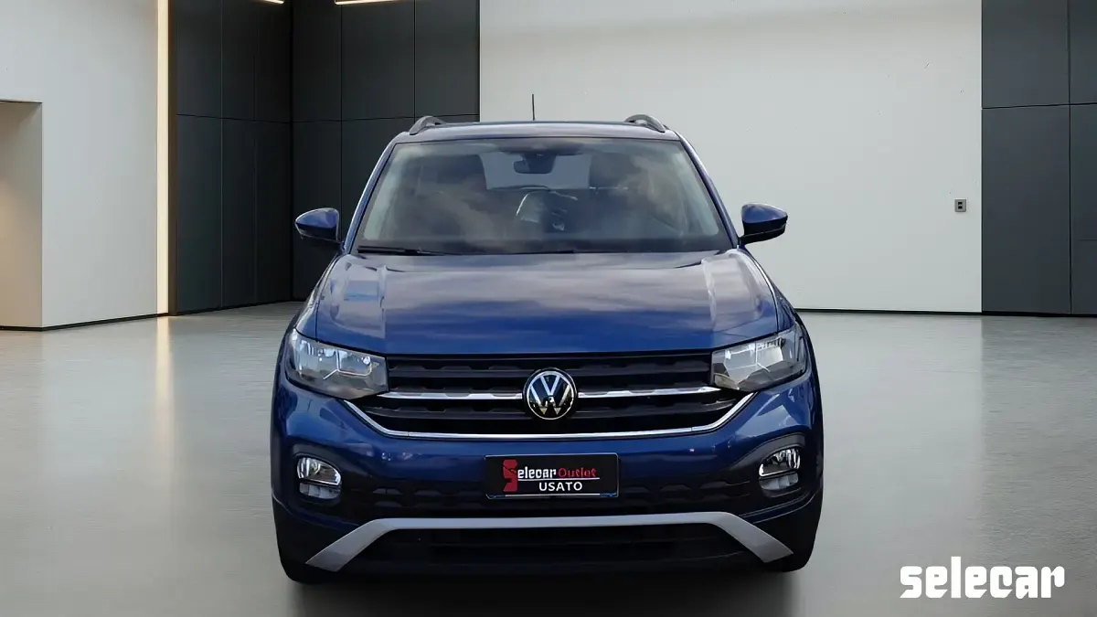 Usata VW T-Cross Style 95 CV (69 kW) 2022 Blu ravenna SUV