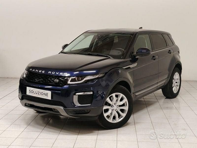Usata Land Rover Range Rover evoque SE 150 CV (110 kW) 2017 Blu SUV