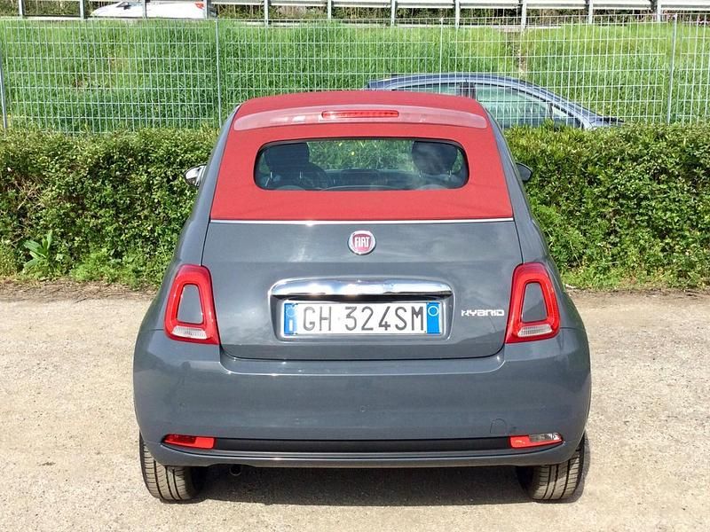 Usata Fiat 500C 69 CV (50 kW) 2022 Grigio Cabrio
