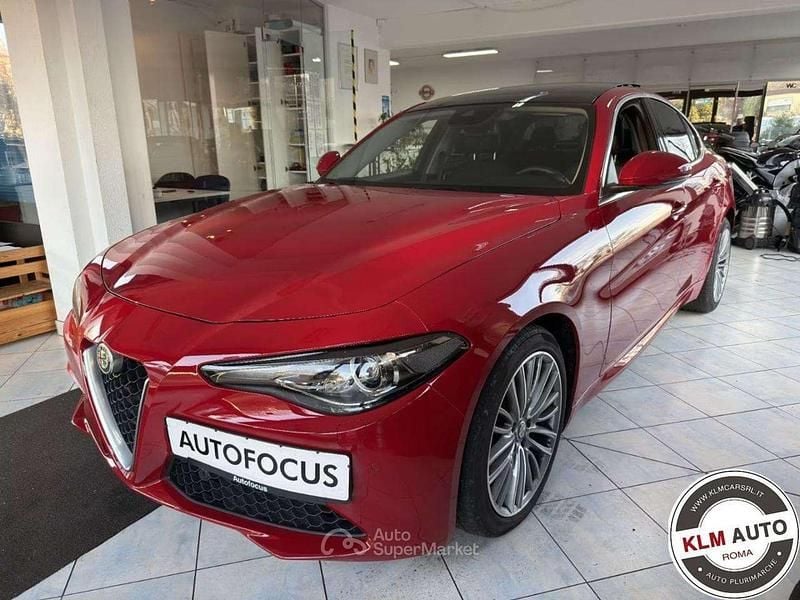 Usata Alfa Romeo Giulia Super 201 CV (147 kW) 2020 Rosso Berlina