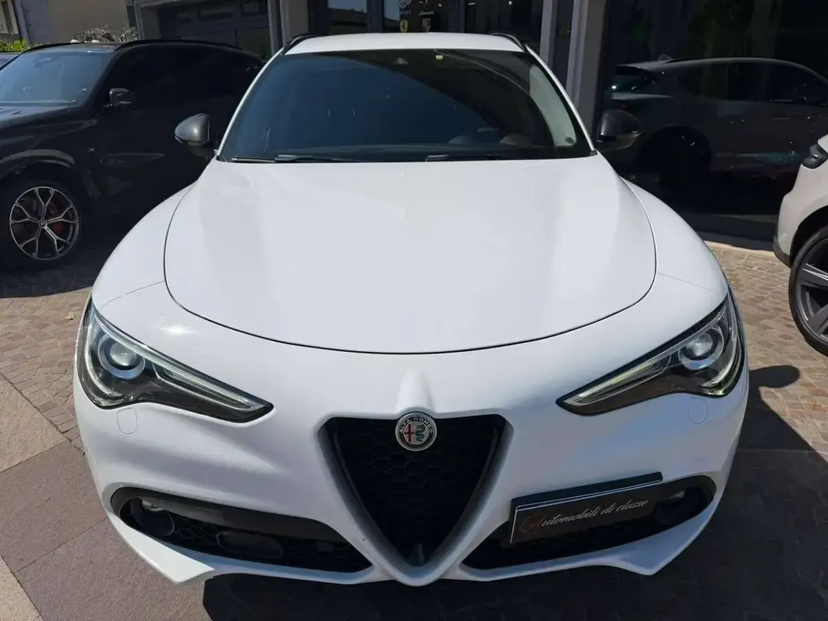 Usata Alfa Romeo Stelvio Tech Edition 190 CV (139 kW) 2019 Bianco SUV