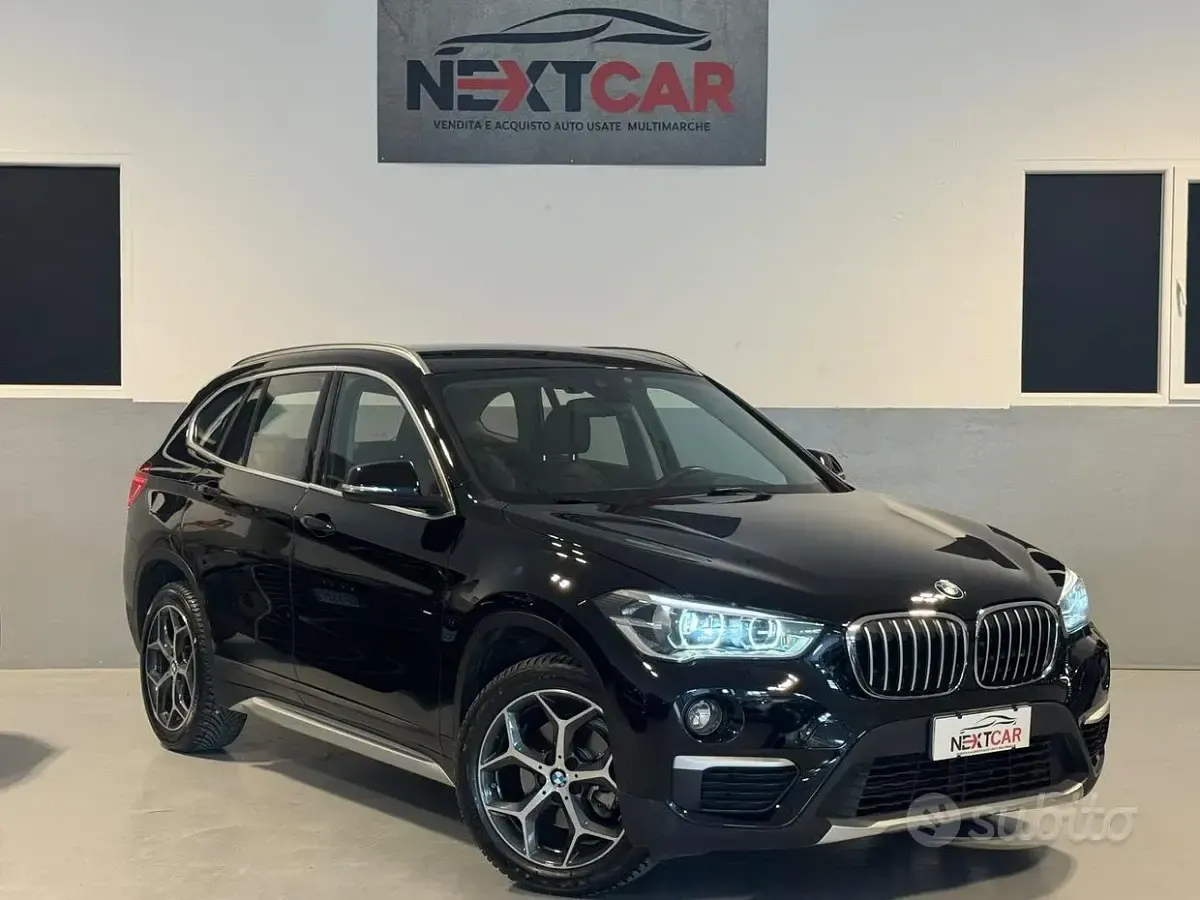 Usata BMW X1 xLine 140 CV (102 kW) 2018 Nero SUV
