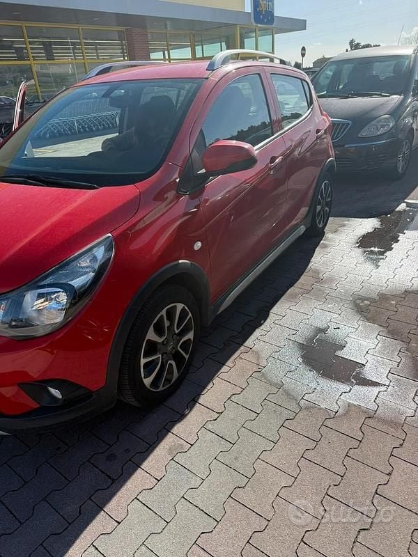 Usata Opel Karl 2019 Rosso Utilitaria