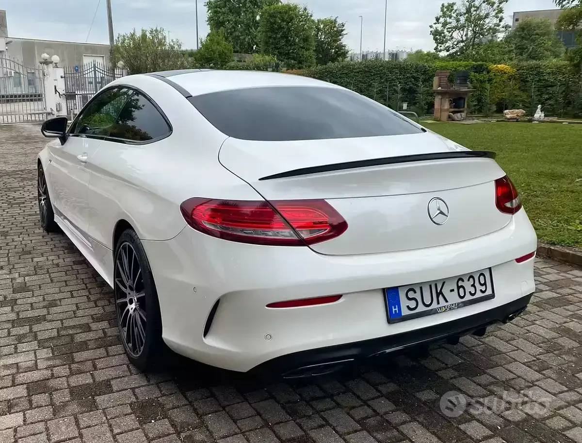 Usata Mercedes C43 AMG AMG 367 CV (269 kW) 2016 Bianco Coupé