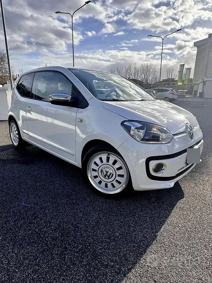 Usata VW up! 75 CV (55 kW) 2012 Bianco Utilitaria