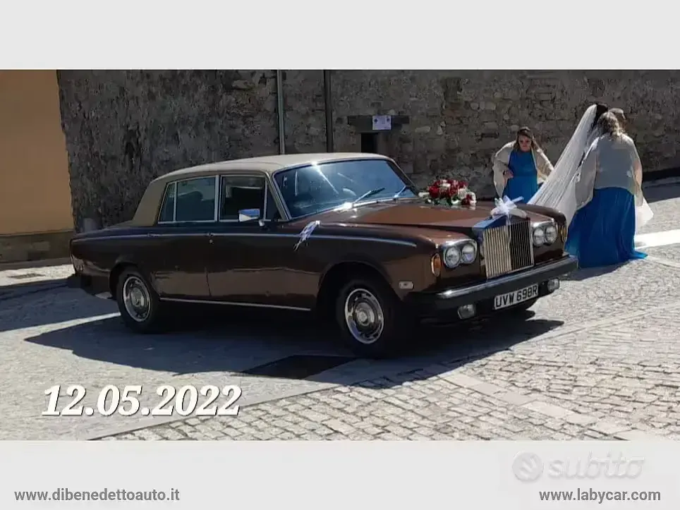 Usata Rolls Royce Silver Shadow 1970 Marrone Berlina