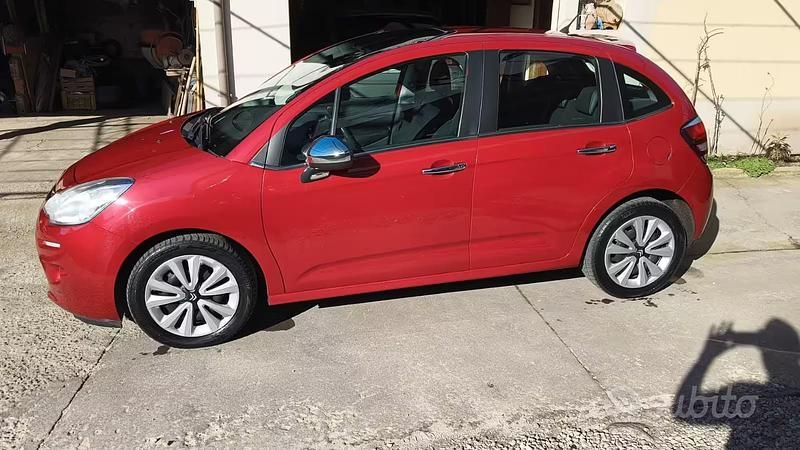 Usata Citroën C3 2014 Rosso Utilitaria