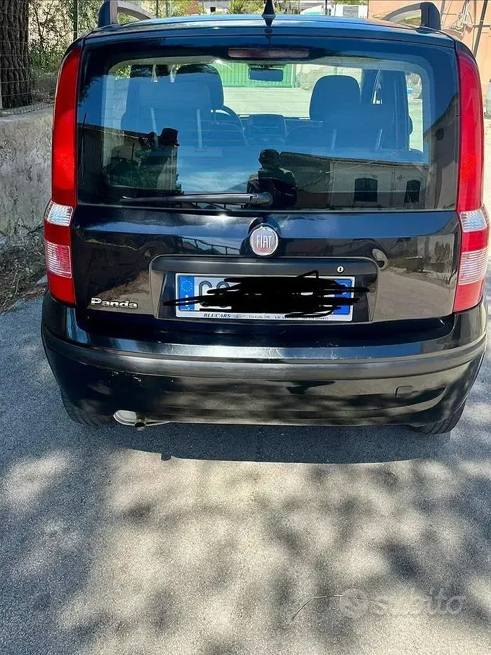 Usata Fiat Panda 69 CV (50 kW) 2010 Nero Utilitaria