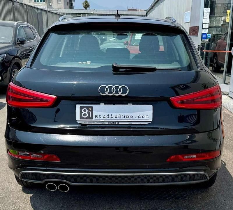 Usata Audi Q3 S-Line 177 CV (130 kW) 2013 Nero SUV