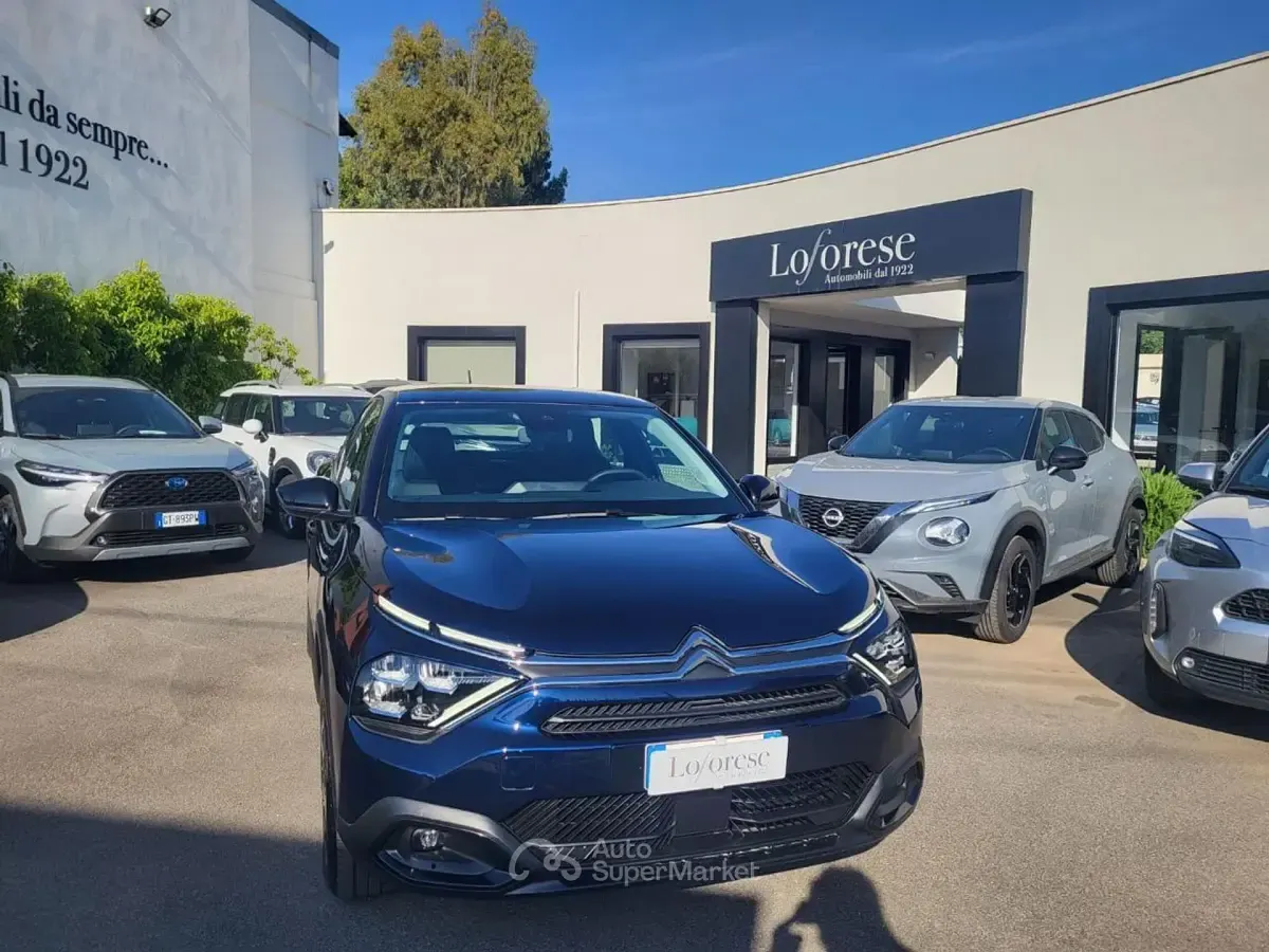 Usata Citroën C4 PureTech 131 CV (96 kW) 2024 Blu metallizzato Berlina