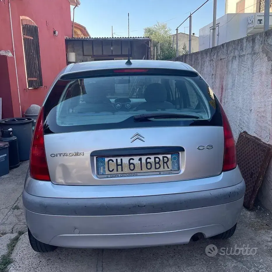 Usata Citroën C3 60 CV (44 kW) 2003 Grigio Utilitaria
