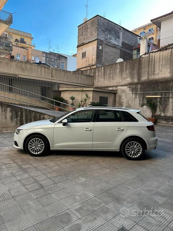 Usata Audi A3 150 CV (110 kW) 2015 Bianco Berlina