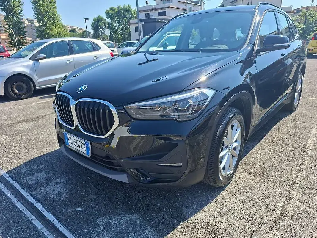 Usata BMW X1 Advantage 150 CV (110 kW) 2021 Nero SUV