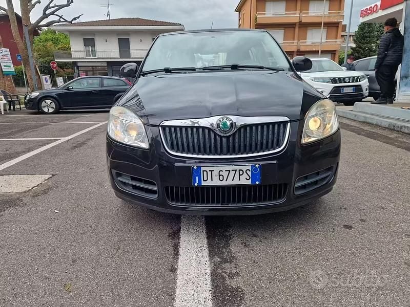 Usata Skoda Fabia Style 70 CV (51 kW) 2009 Nero Berlina