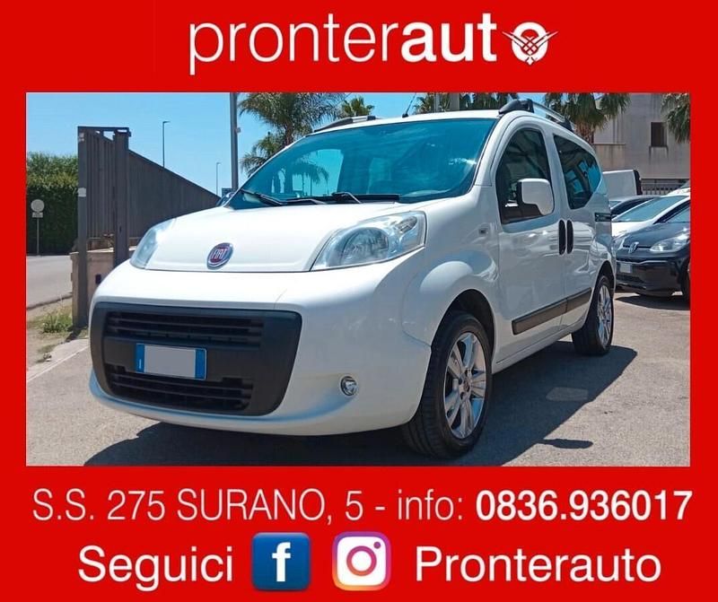 Usata Fiat Qubo Dynamic 77 CV (56 kW) 2014 Bianco Monovolume