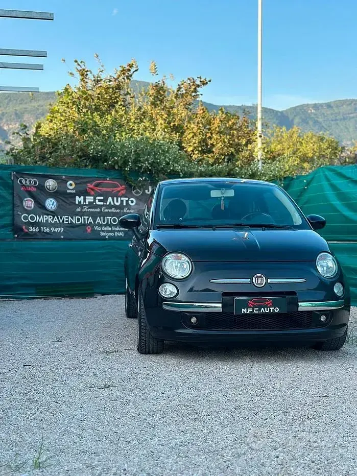 Usata Fiat 500 Lounge 69 CV (50 kW) 2013 Nero Berlina