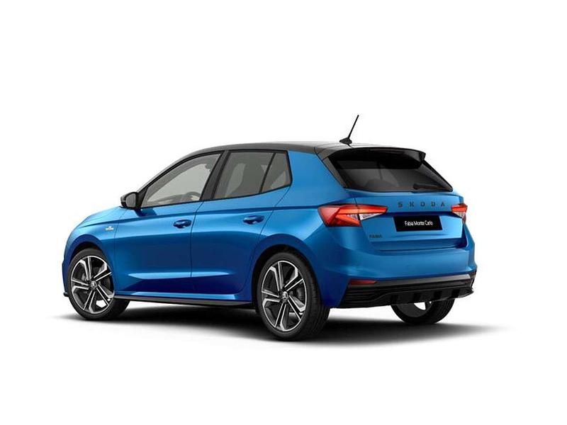 Usata Skoda Fabia Monte Carlo 110 CV (80 kW) 2022 Blu race metallizzato nero tul Utilitaria