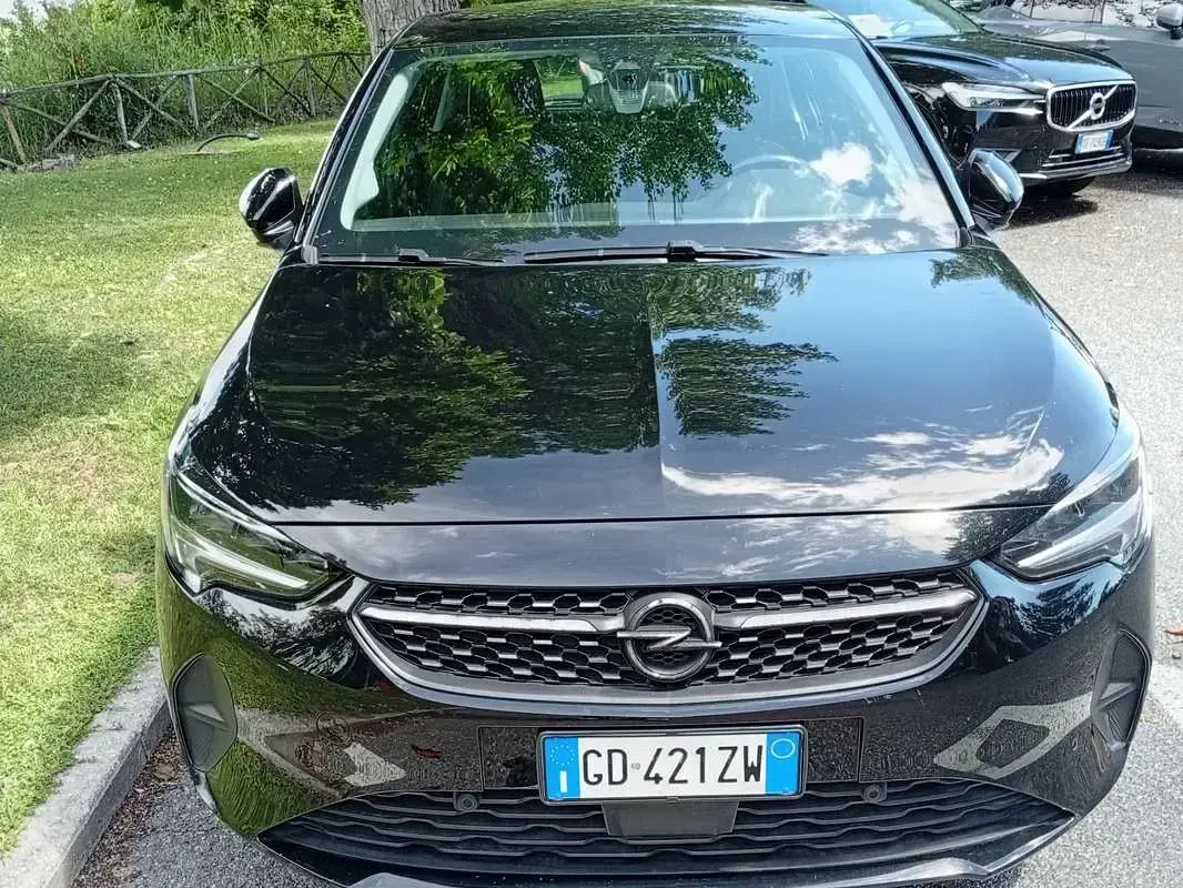 Usata Opel Corsa Elegance 75 CV (55 kW) 2021 Nero Utilitaria