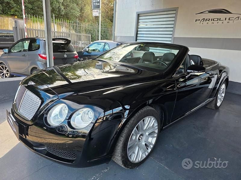 Usata Bentley Continental GT Convertible 560 CV (411 kW) 2008 Nero Cabrio